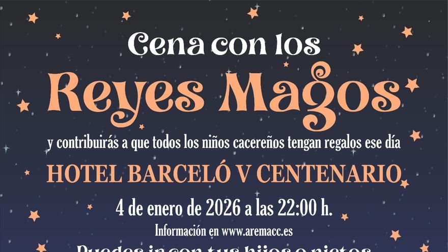 La Asociación de Reyes Magos de Cáceres cumple 15 años llevando ilusión a los que más lo necesitan