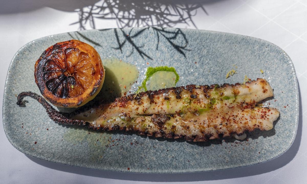 Propuesta gastro del Vilebrequin La Plage en el hotel Domes of Elounda, Autograph Collection.