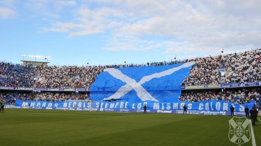 Archivo - ESTADIO HELIODORO RODRÍGUEZ LÓPEZ ANTES DEL ENCUENTRO CD TENERIFE - UD LAS PALMAS