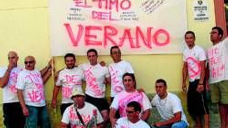 Protesta en Jarandilla por un curso de tratamiento de aguas