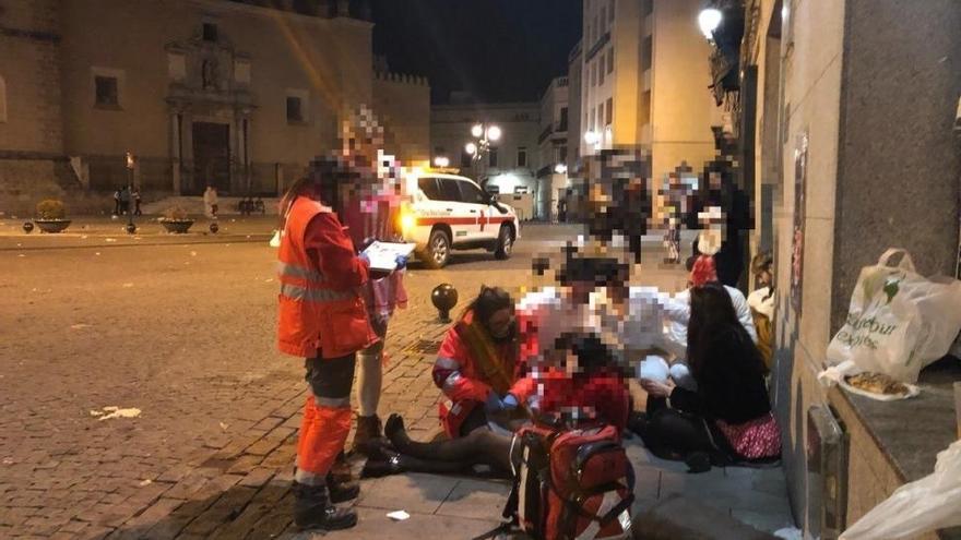 Veinte personas atendidas durante el sábado en el carnaval de Badajoz