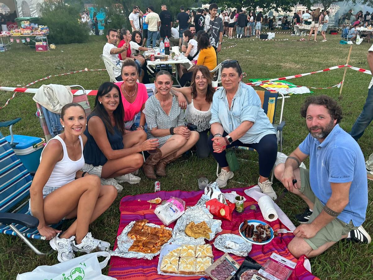 Animada celebración del día de San Juan en Ribadesella