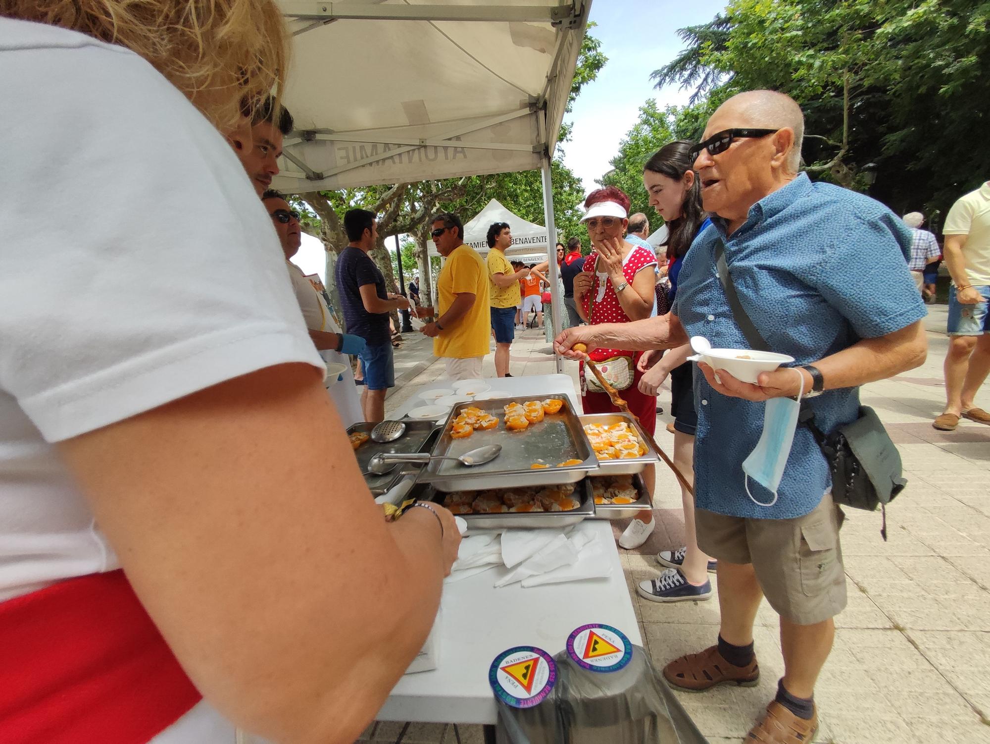 Fiestas del Toro Enmaromado: Degustación popular en Benavente