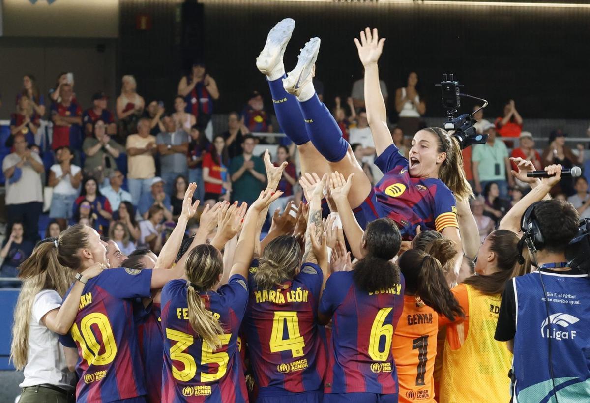 Alèxia: "La meva història serà sempre amb el Barça"