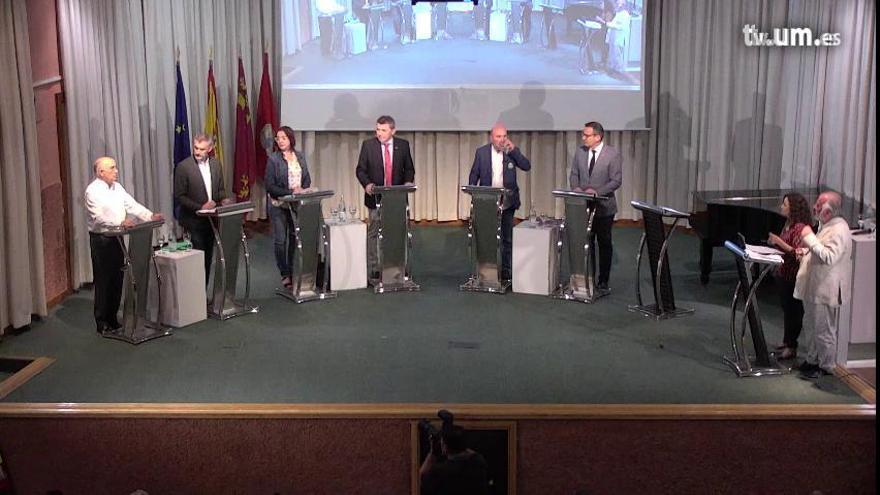 El debate de candidatos a la presidencia de la Comunidad organizado por LA OPINIÓN