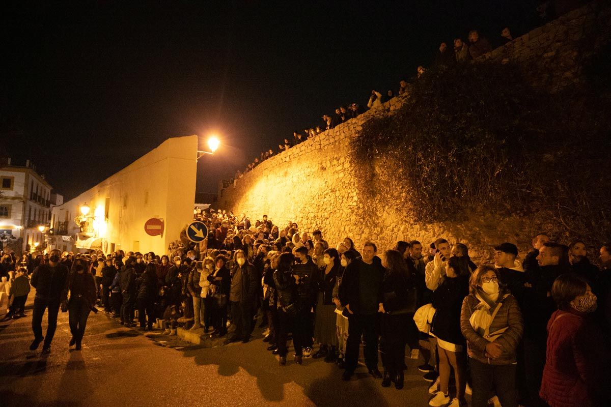 Semana Santa En Ibiza: procesión del Santo Entierro en el Viernes Santo