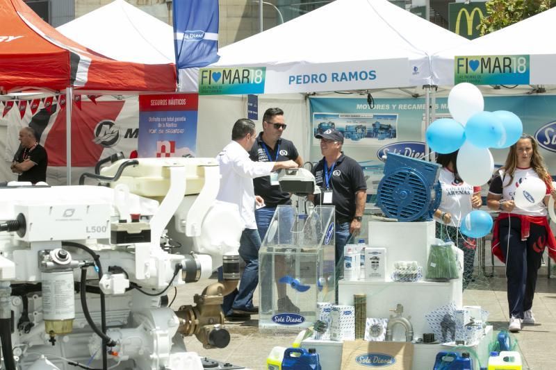 18.05.18. Las Palmas de Gran Canaria. Feria Internacional del Mar FIMAR18. Plaza de Canarias. Foto Quique Curbelo  | 18/05/2018 | Fotógrafo: Quique Curbelo