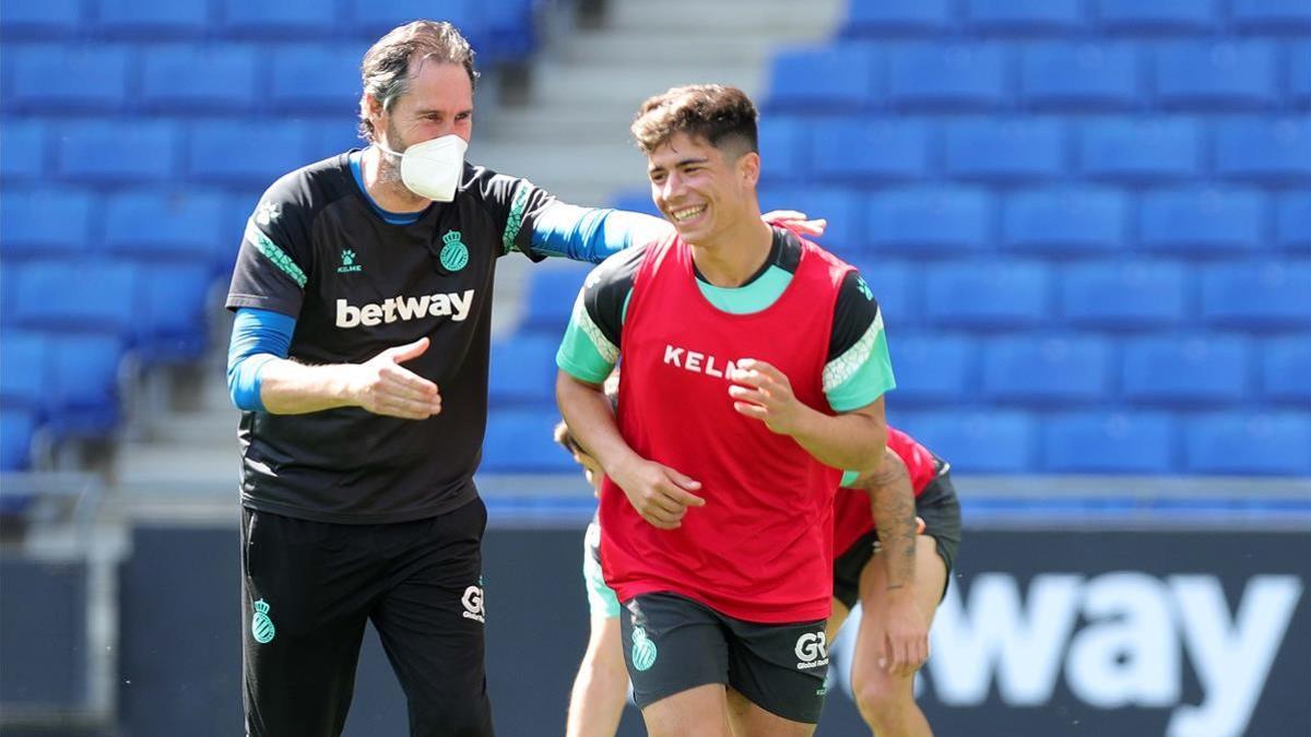 deportes entrenamiento del rcd espanyol fotografia de Carlos Mira