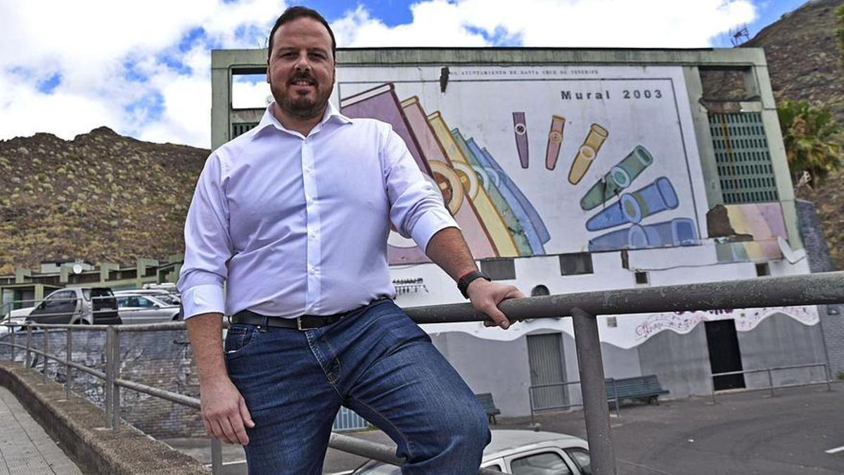 Andrés Martín, exedil de Fiestas en Santa Cruz.
