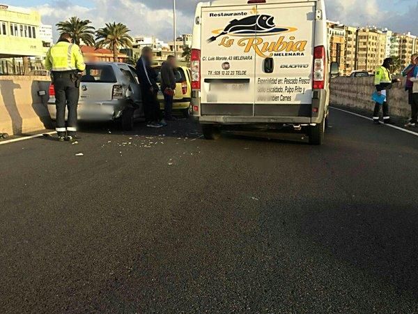 Accidente en la Avenida Marítima