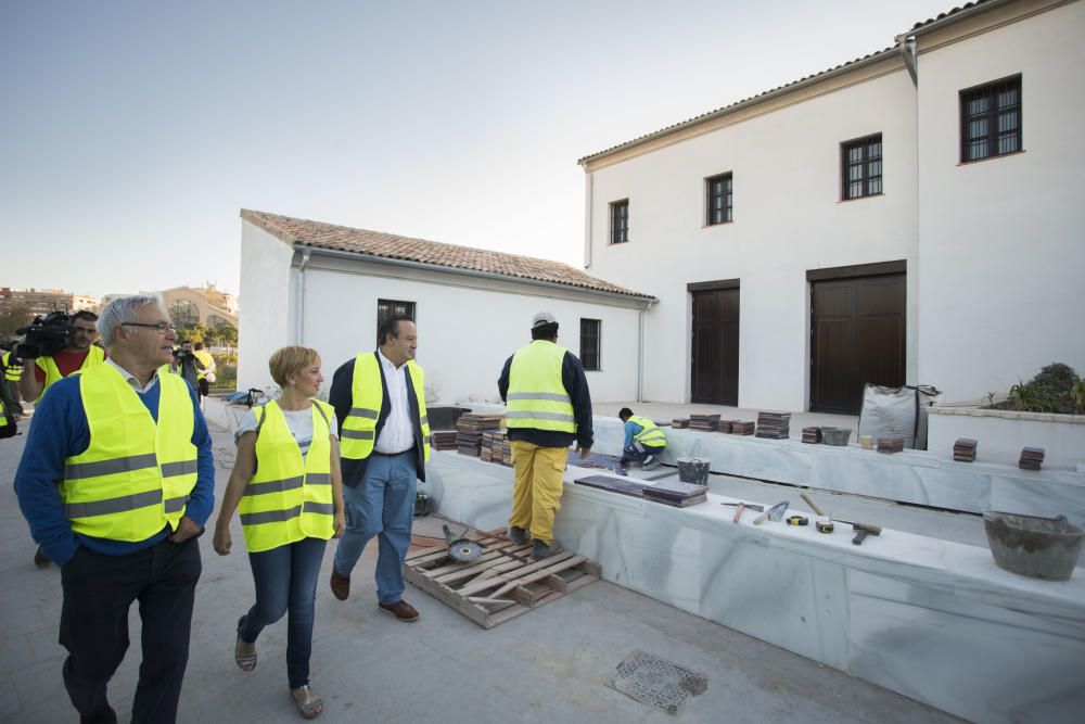 Así están las obras del Parque Central a día de hoy