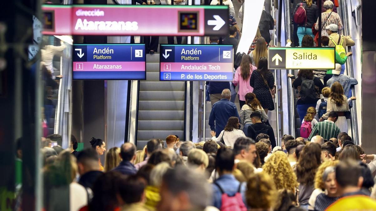 Metro de Málaga en una imagen de archivo