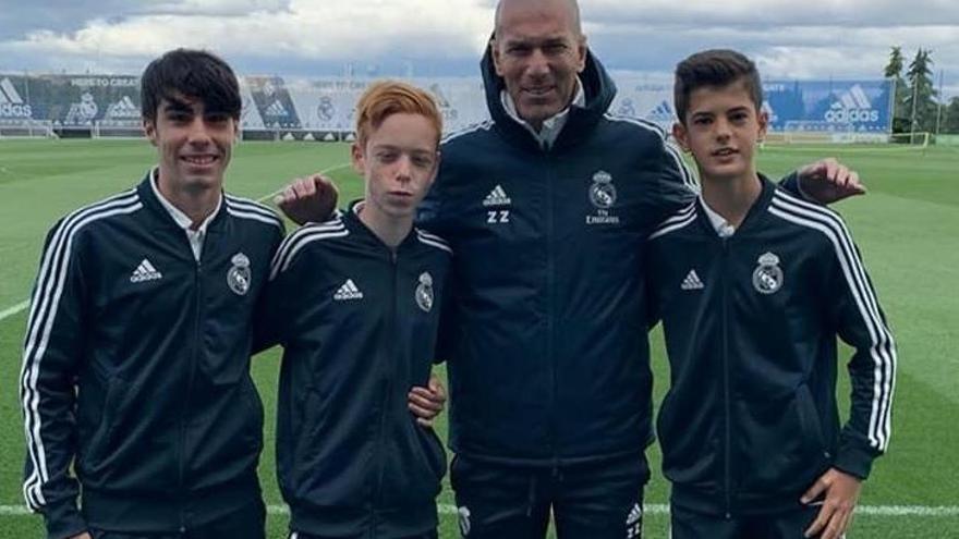 El cordobés Diego Jurado entrena con el primer equipo del Real Madrid