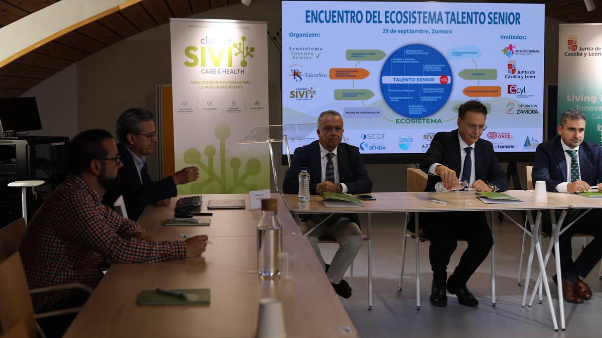 Un debate sobre el talento senior celebrado en Zamora.