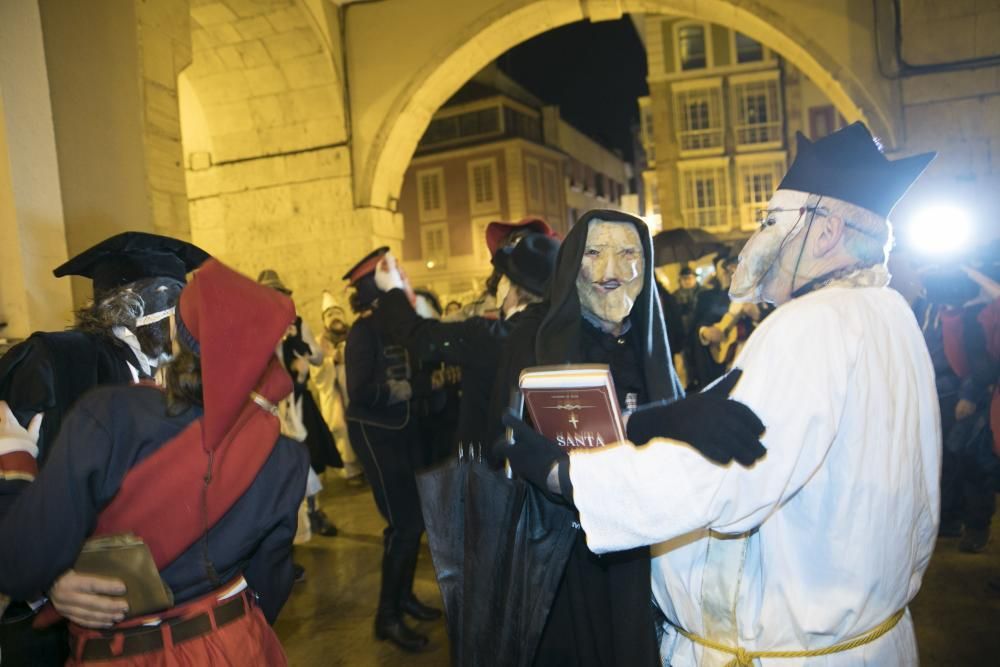 Entierro de la sardina en el Carnaval de Oviedo