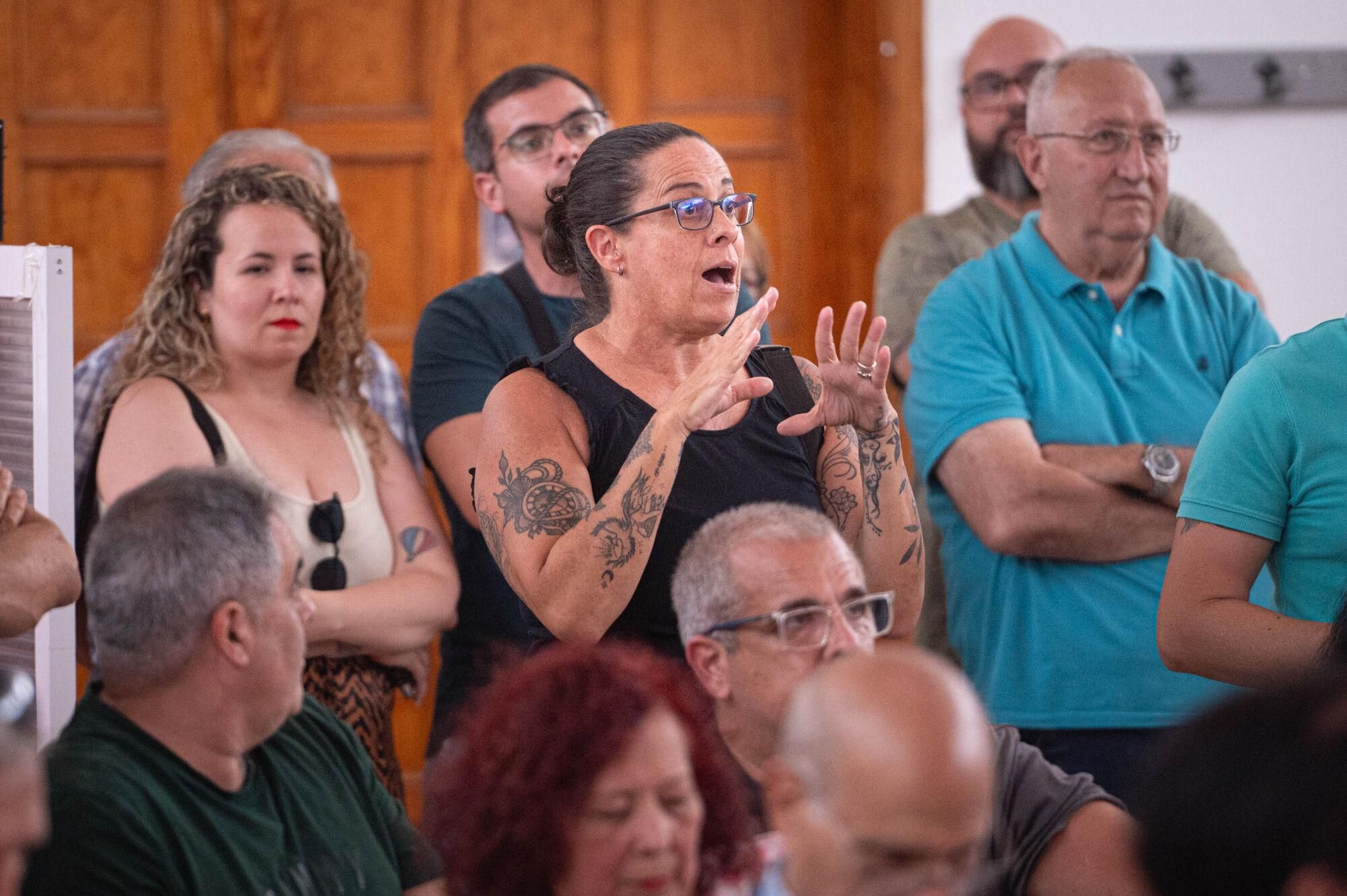 Asamblea en el barrio de La Salud sobre los aparcamientos