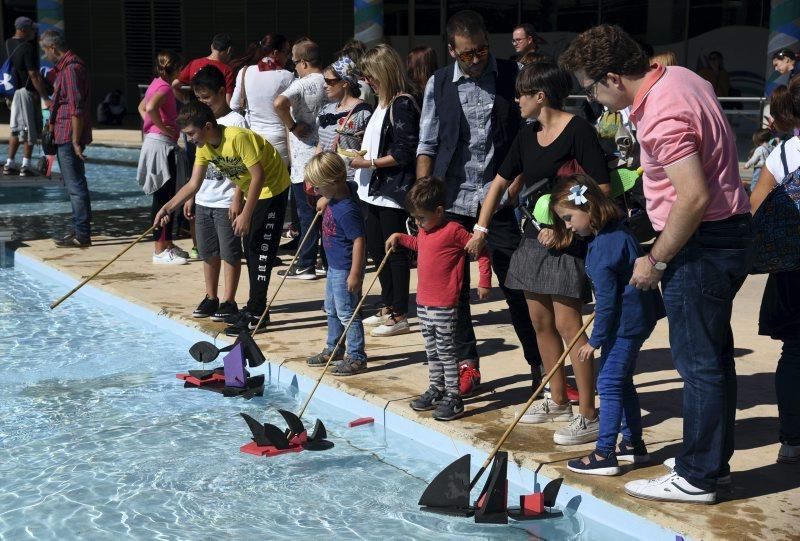 Inauguración de Río y Juego, espacio infantil de las fiestas