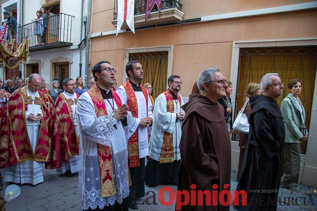 Procesión del Baño y parlamento en las Fiestas de Caravaca