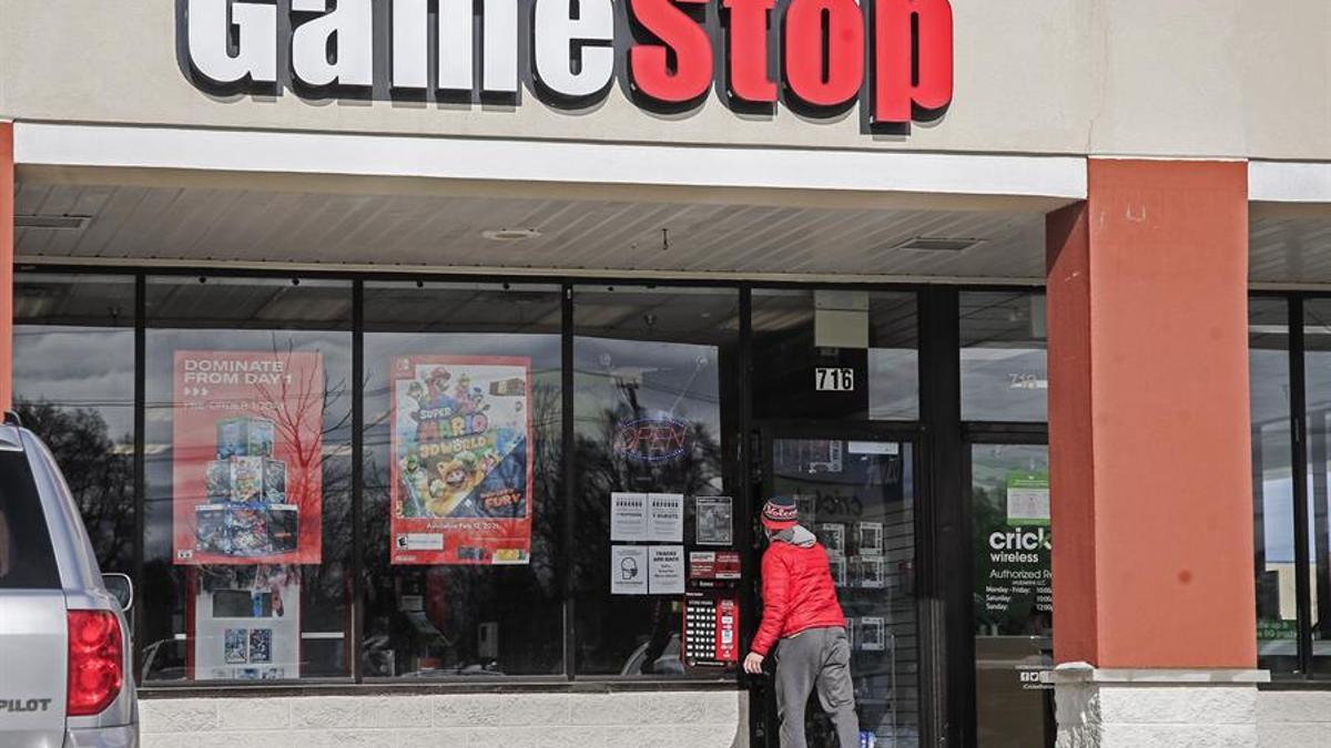 Una tienda de GameStop