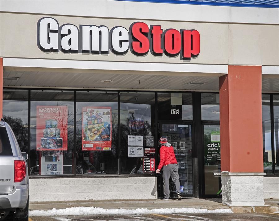 Una tienda de GameStop