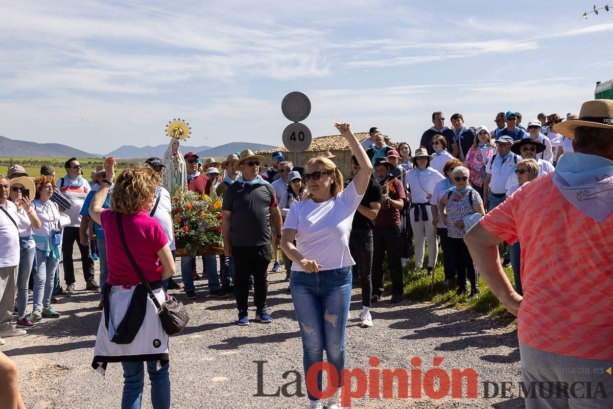 Así ha sido la Romería de los vecinos de Los Royos y El Moralejo a la ermita de los Poyos de Celda en Caravaca