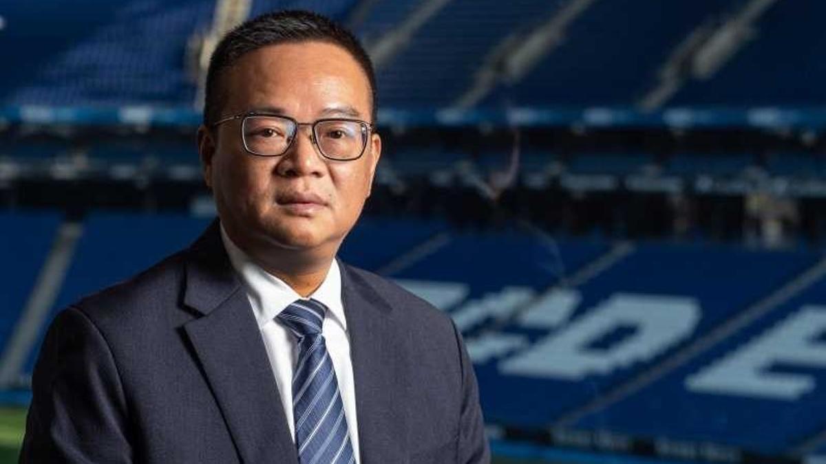 Chen Yansheng, en el RCDE Stadium.