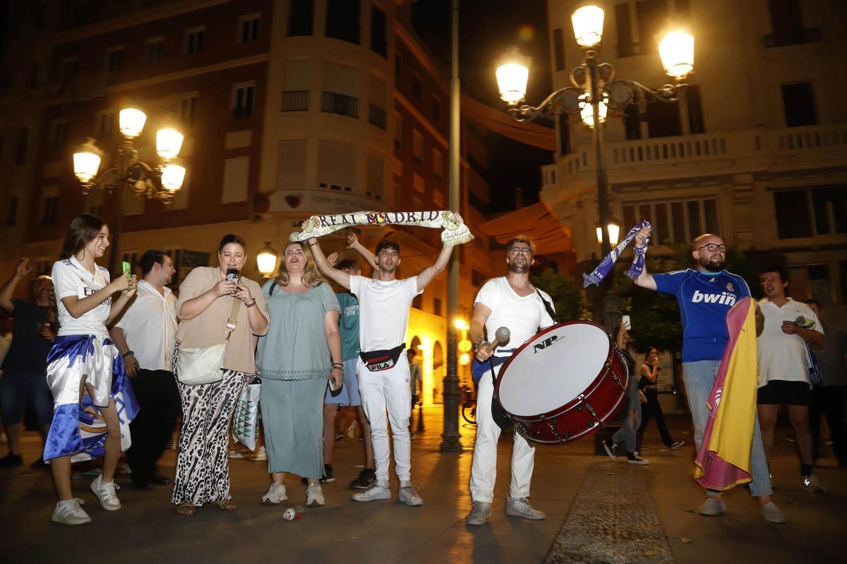La celebración del título de Champions del Real Madrid en Córdoba, en imágenes