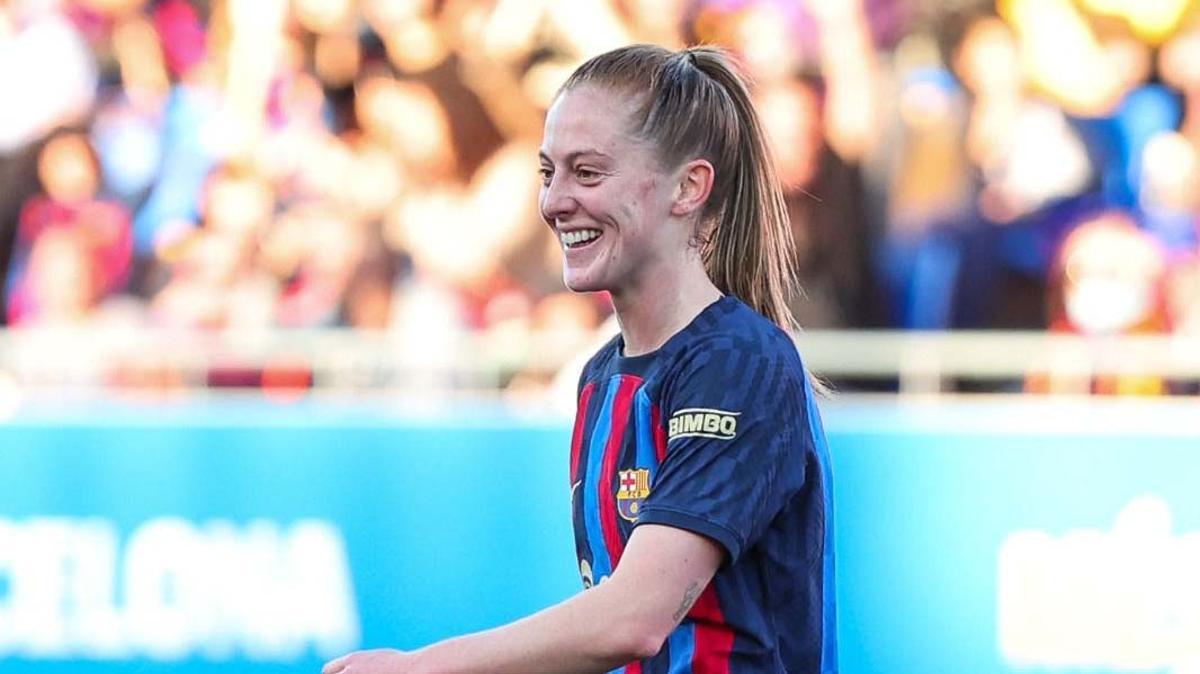 Keira Walsh marcó ante el Betis su primer gol con el Barça