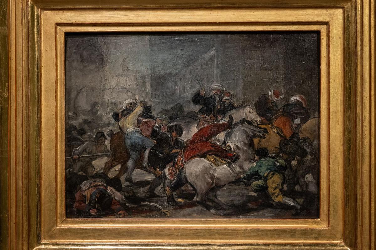 En imágenes | Las obras de Goya de la Fundación Ibercaja se 'refugian' por un tiempo en el Patio de la Infanta