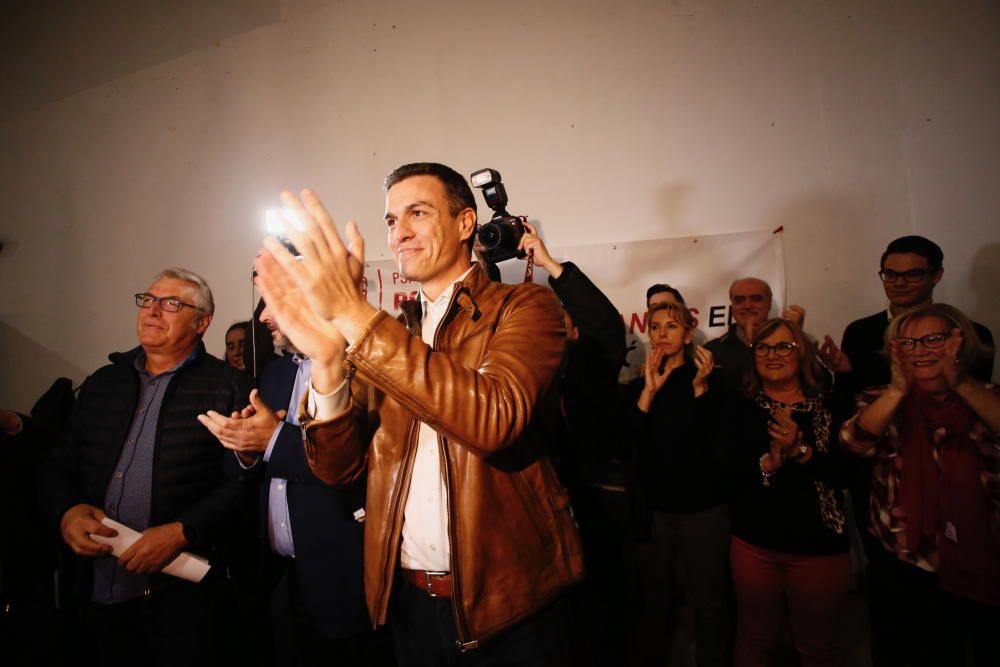 Pedro Sánchez en Castelló