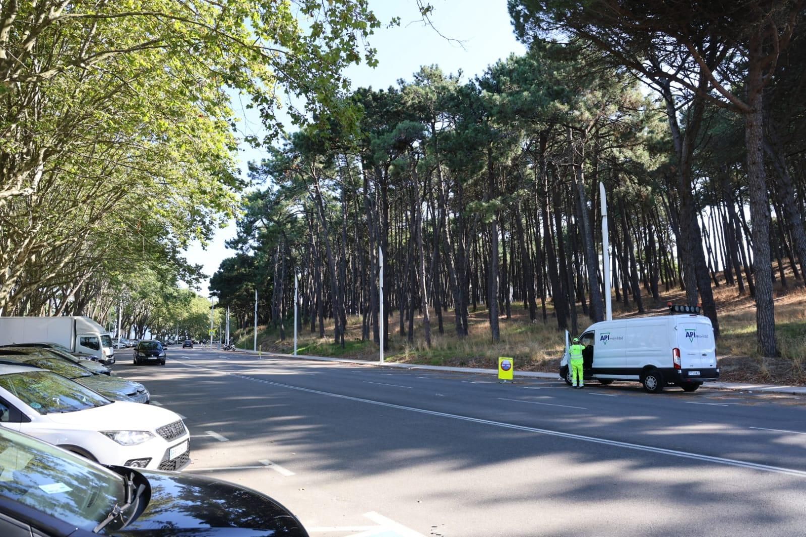 Restricciones de tráfico en Samil por el montaje de O Marisquiño