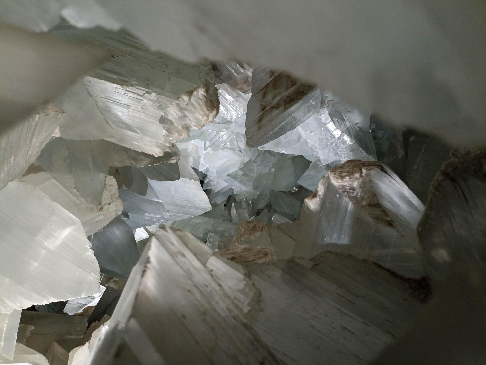 Imagen de la Geoda de Pulpí.