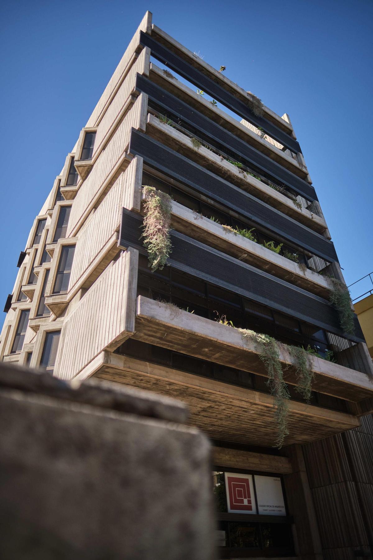 Sede del Colegio de Arquitectos de Santa Cruz de Tenerife.