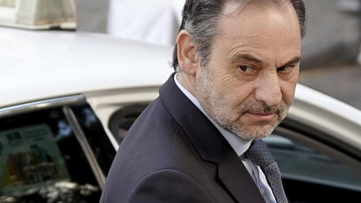 José Luis Ábalos llega al Tribunal Supremo.