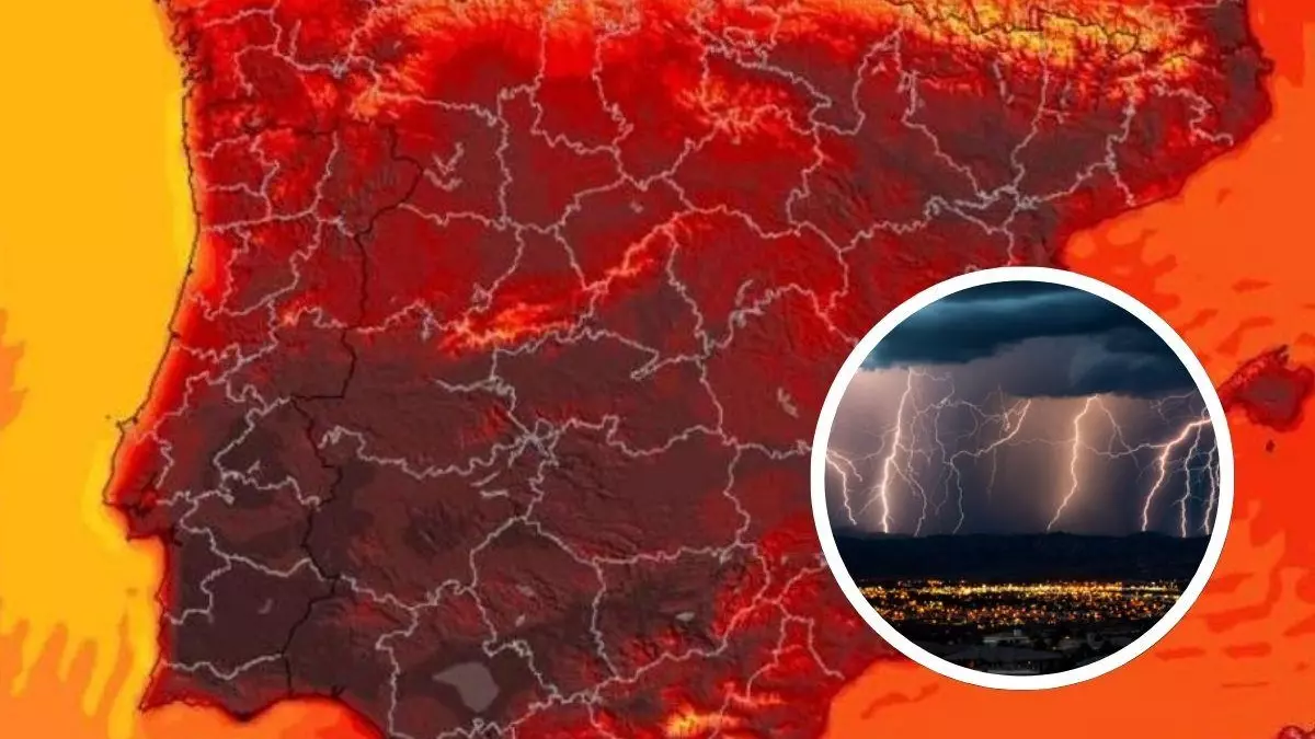 “Nivel máximo de aviso”: la AEMET anuncia calor extremo y tormentas en estas zonas de España