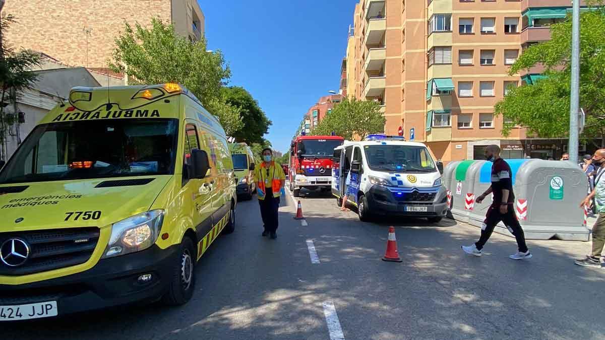 Un vehículo atropella a 5 personas en El Prat de Llobregat