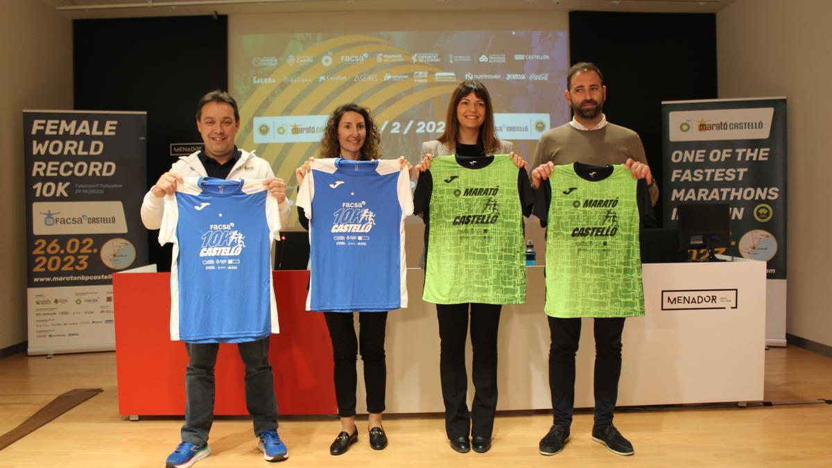 Así son las camisetas del Maratón y 10K Castelló SD.