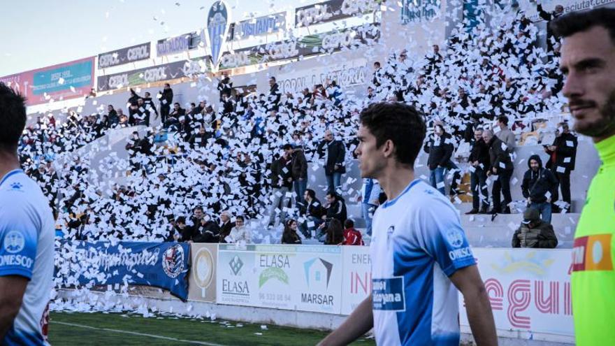 Jony salta a El Collao antes de iniciarse el Alcoyano-Elche