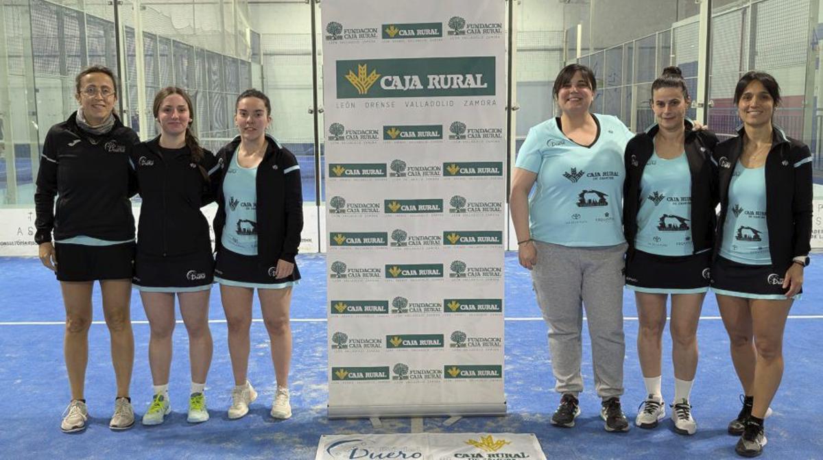 Conjunto Pádel Duero Caja Rural Zamora. | CEDIDA