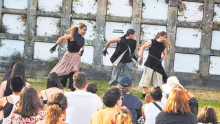 Donde arderon, agora danzan: as meigas toman Bonaval como pista de baile