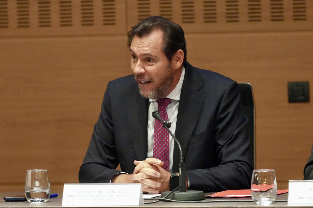 El ministro de Transportes y Movilidad Sostenible, Óscar Puente