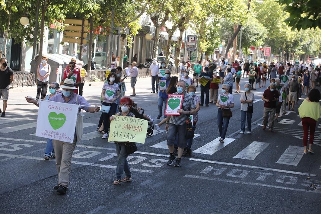 Marcha de la dignidad por la sanidad pública