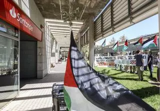 El sonido de los bombardeos de Gaza irrumpe en la Universidad de Alicante