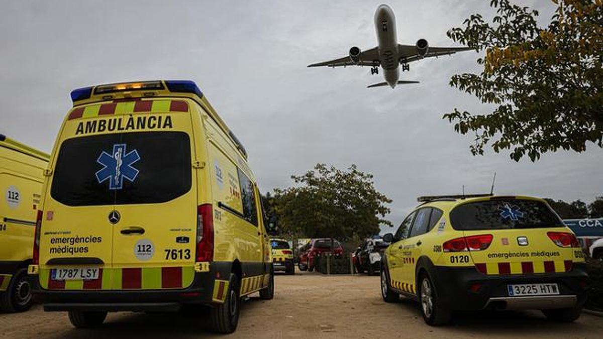 El avión aterrizó de emergencia para atender a una mujer que aseguraba que estaba de parto.