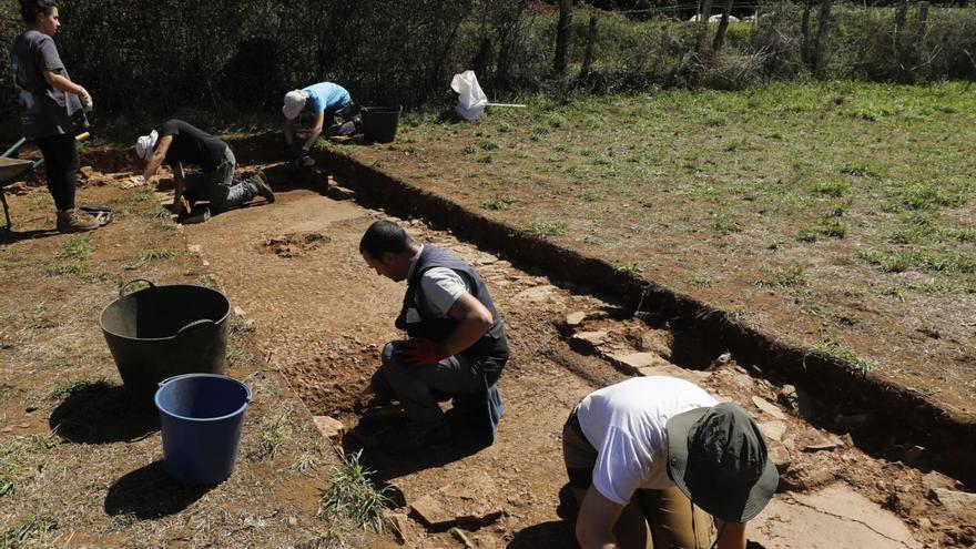 La villa romana de La Estaca enfila&#039;l séptimu branu d&#039;escavaciones con más ayuda del Gobiernu asturianu