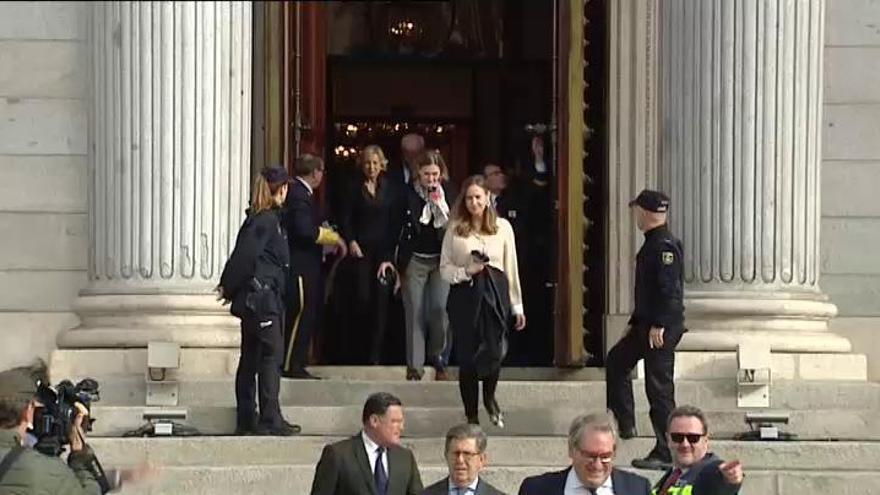 Simulacro de evacuación en el Congreso