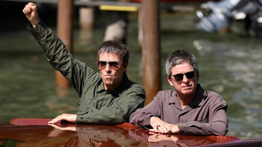 Oase in Venedig: Die Gallagher-Brüder zeigen ihre Versöhnung bei der Mostra