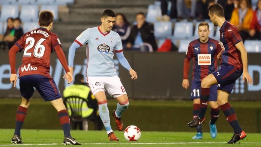 El Tucu Hernández, durante el reciente partido de dieciseisavos de final de Copa del Rey contra el Eibar.