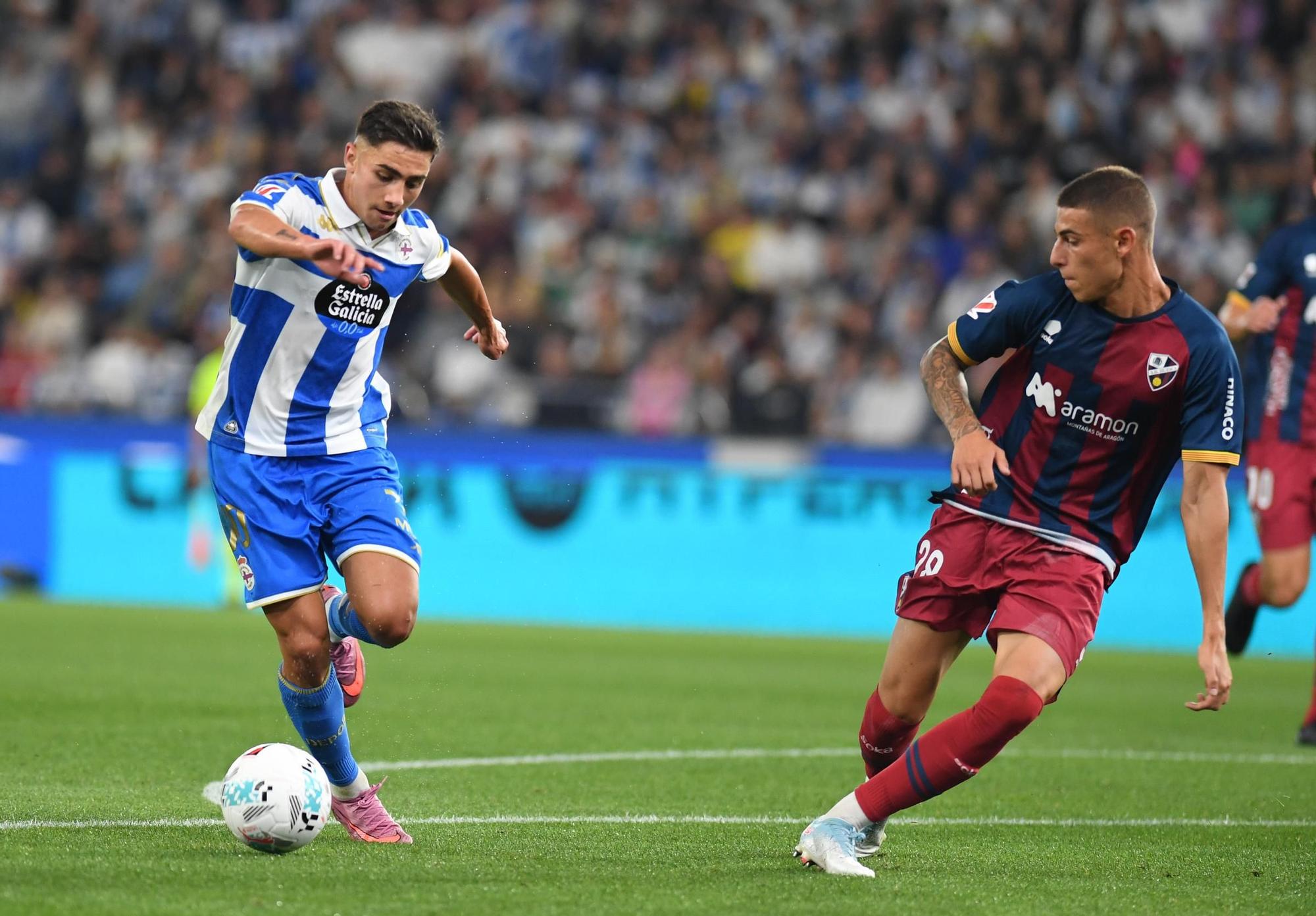 Las mejores imágenes del Deportivo - Huesca