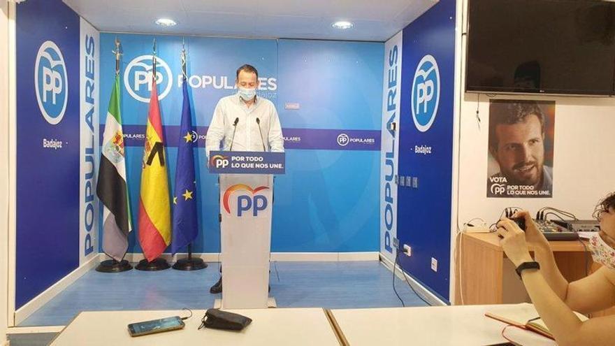 Jaime Mejías, ayer en rueda de prensa.